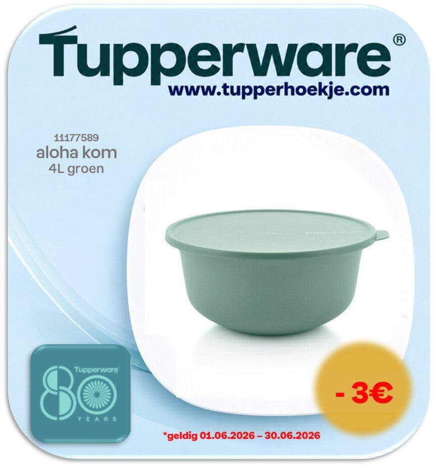 aloha kom 4L groen