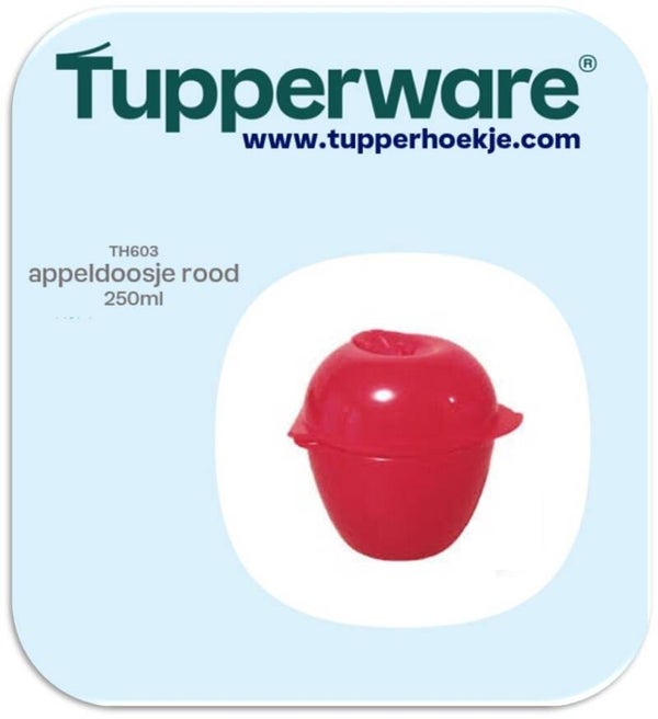 appeldoosje rood