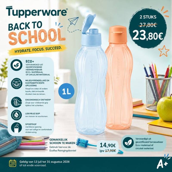2 ecoflessen 1L