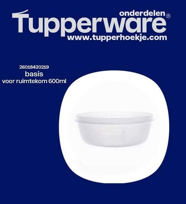 ruimtekom 600ml - basis