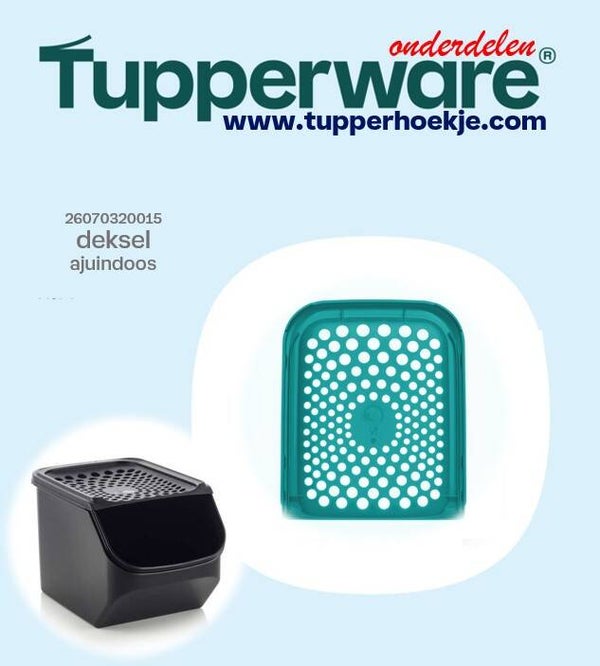 ajuindoos - deksel (groen)