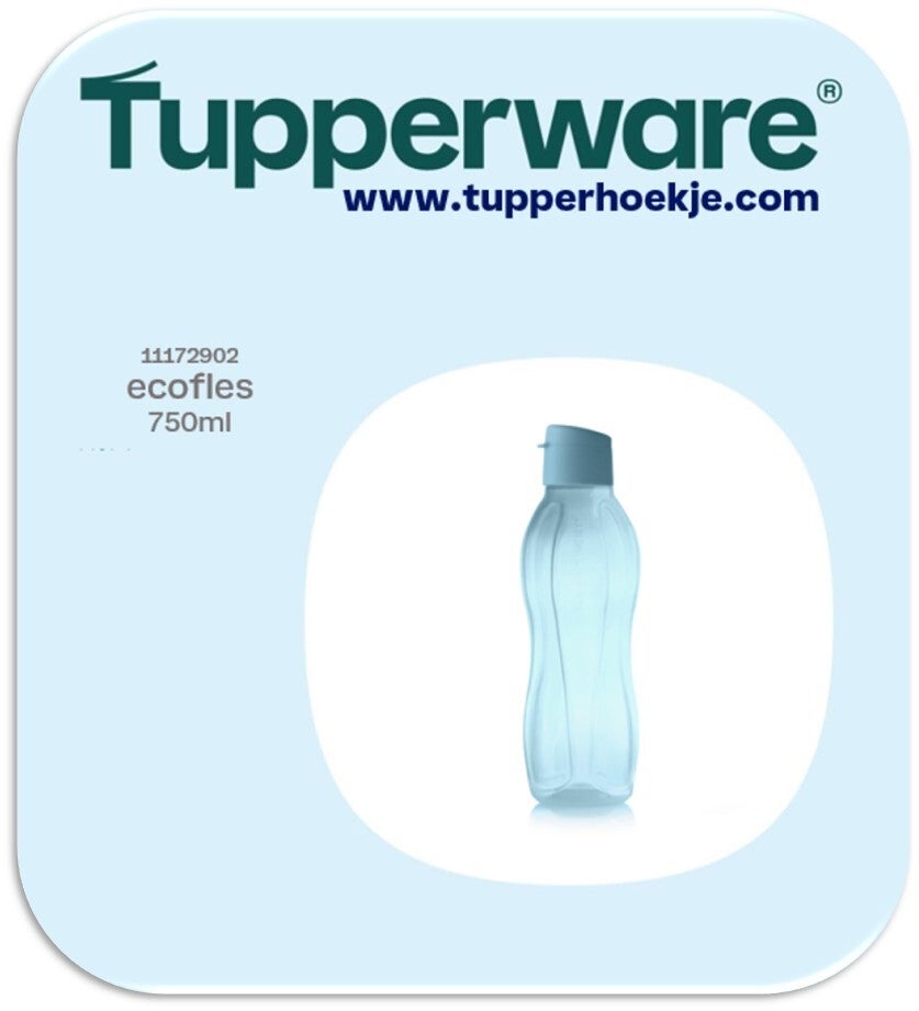 ecofles 750ml blauw