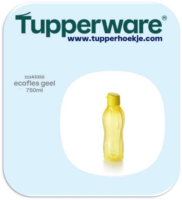 ecofles 750ml geel