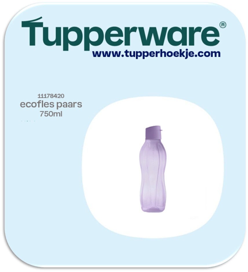ecofles 750ml paars