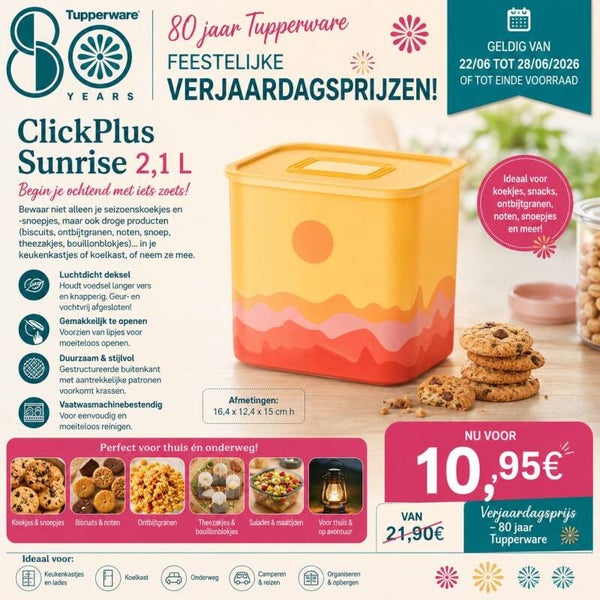 Clickplus sunrise 2,5L