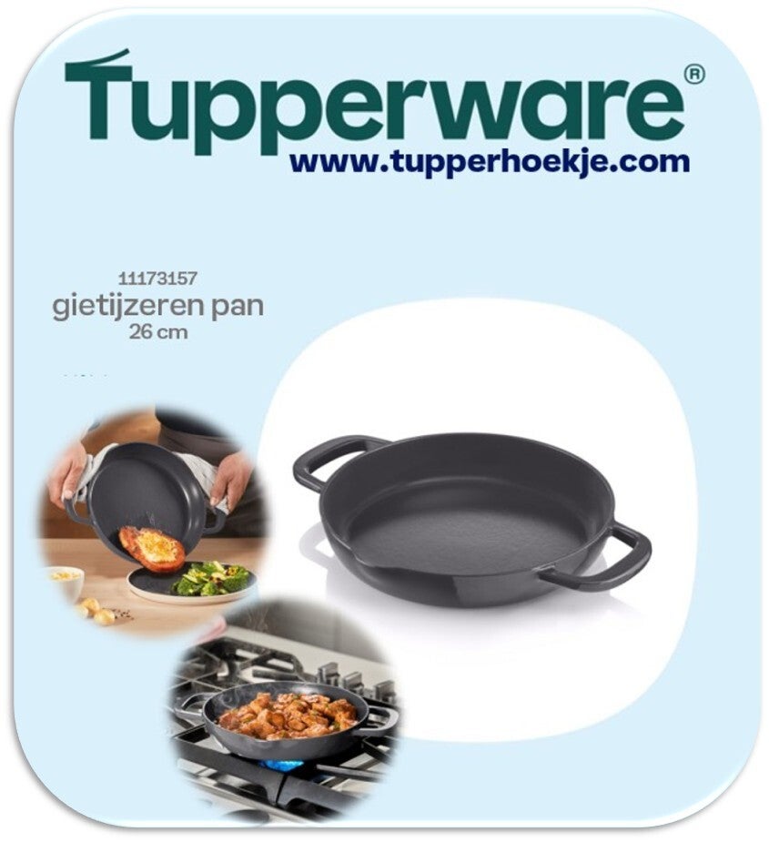 gietijzeren pan 26cm