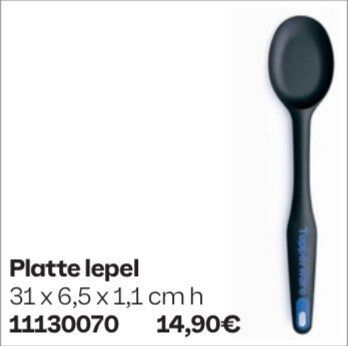 platte lepel