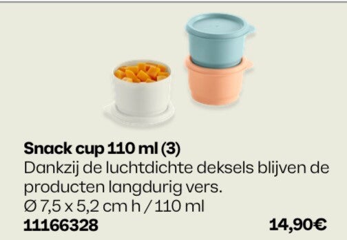 snack cups