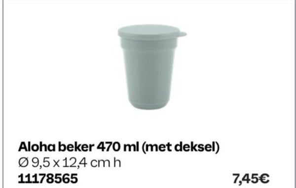Aloha beker 470ml