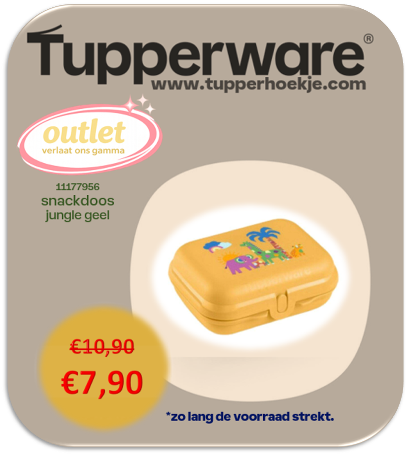 snack doos jungle geel