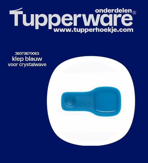 crystalwave - klepje (voor deksel)