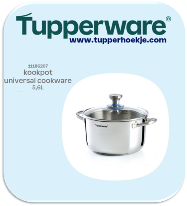 kookpot universal cookware 5,6L