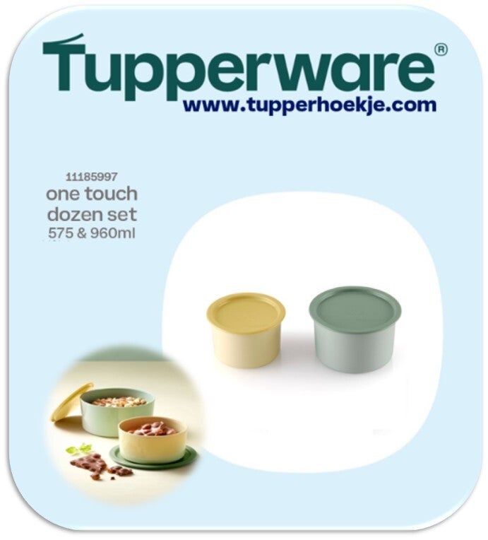 Set one touch dozen 575 & 960ml