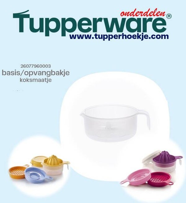 koksmaatje - opvangbakje (basis)