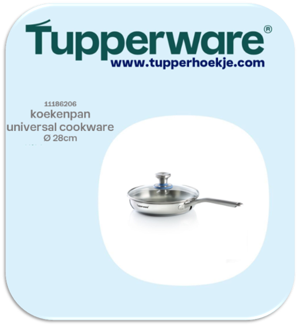 koekenpan universal cookware Ø28cm