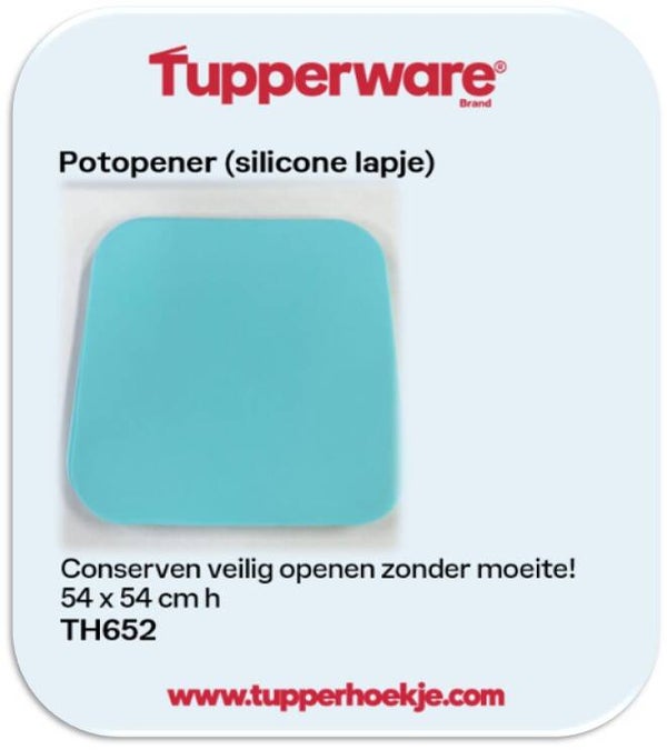 potopener (silicone lapje)
