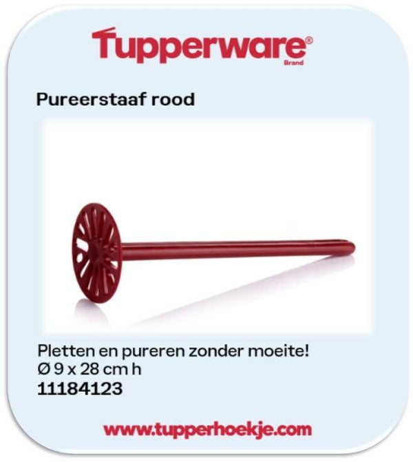 pureerstaaf rood