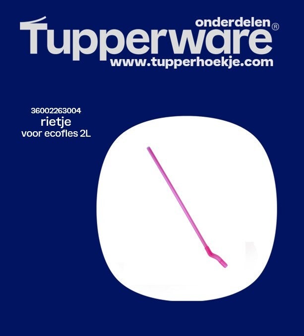 ecofles 2L - rietje