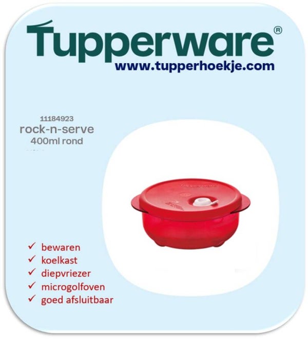 Rock n serve rond 400ml