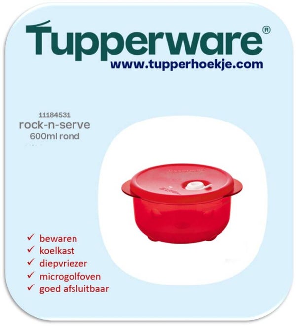 Rock n serve rond 600ml