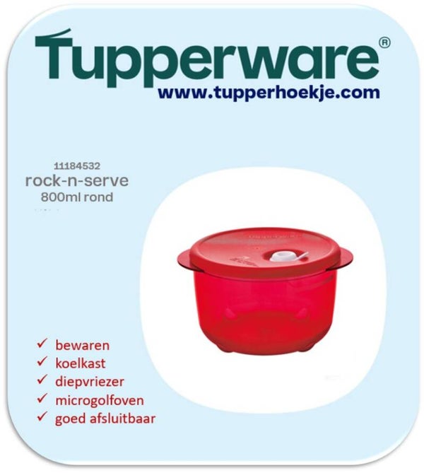Rock n serve rond 800ml
