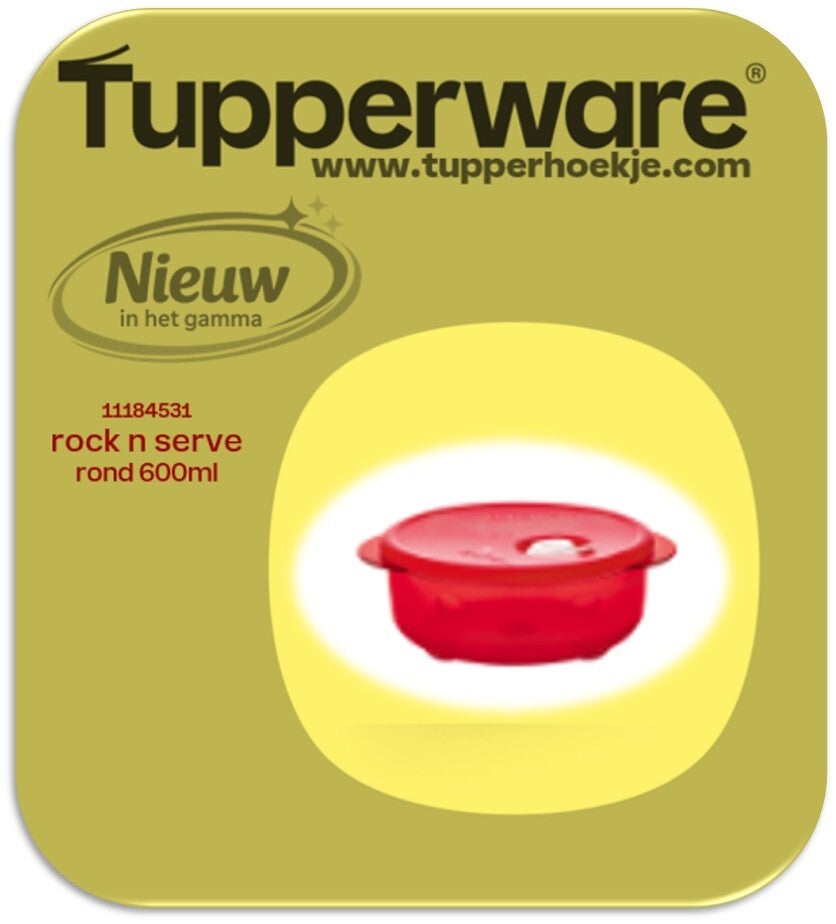 Rock n serve rond 600ml