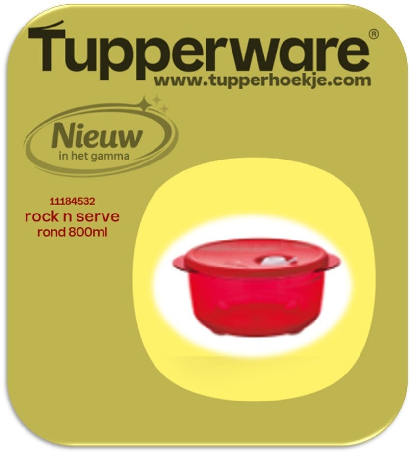 Rock n serve rond 800ml