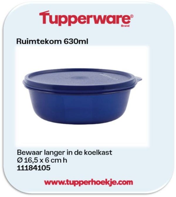 ruimtekom 630ml