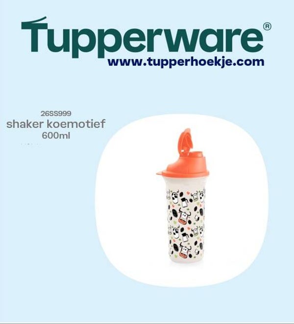 shaker koemotief 600ml