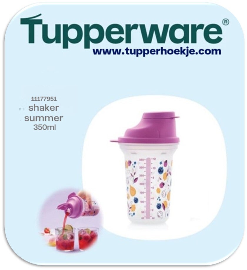 shaker 350ml (zomers motief)