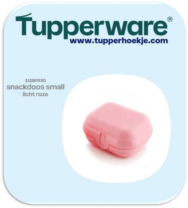 snackdoos small roze