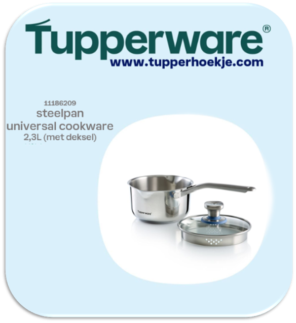 steelpan universal cookware 2,3L