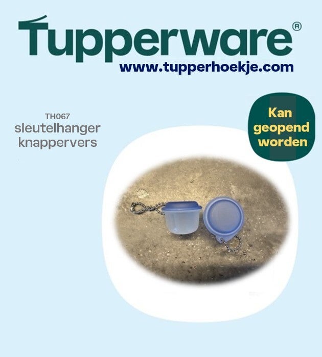 1 sleutelhanger knappervers