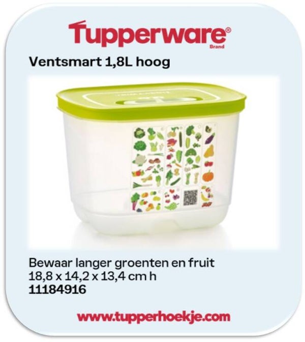 ventsmart 1,8L hoog