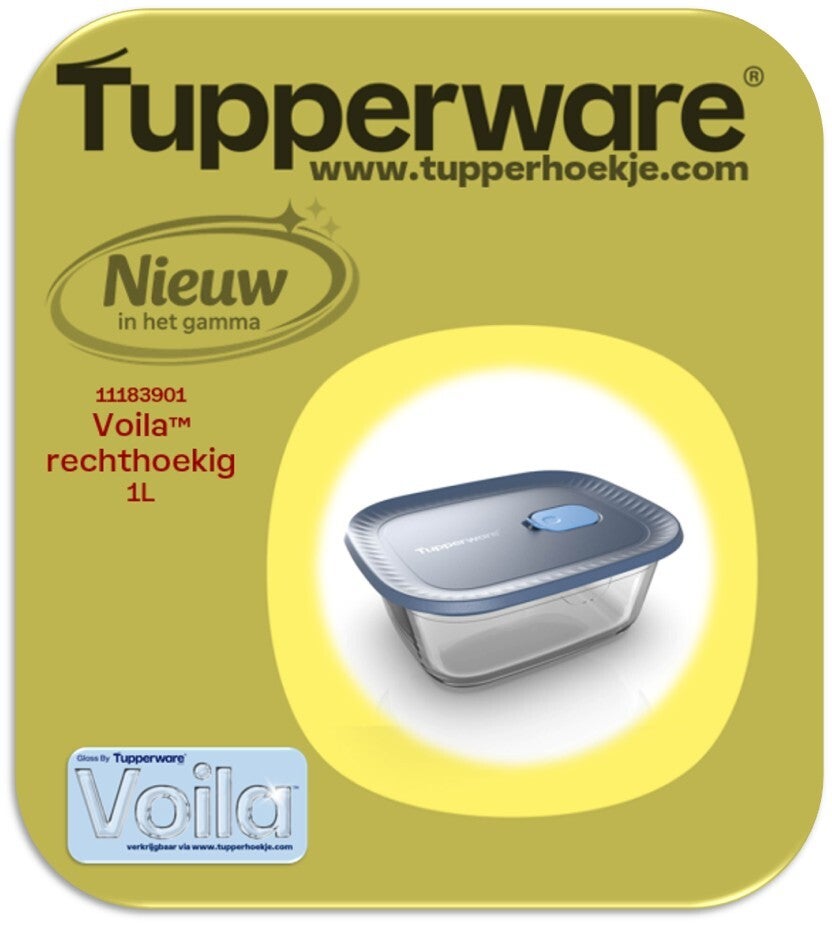 Voila rechthoekig 1L