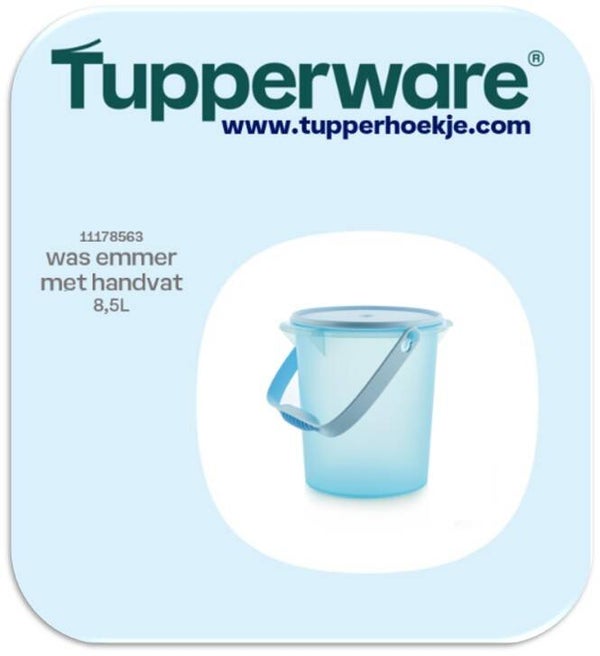 wasemmer met handvat 8,5L