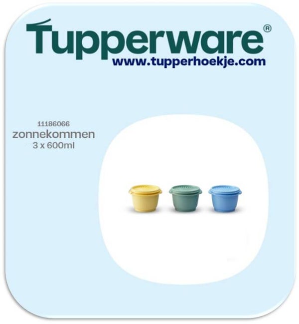 zonnekommen 600ml - 3 stuks