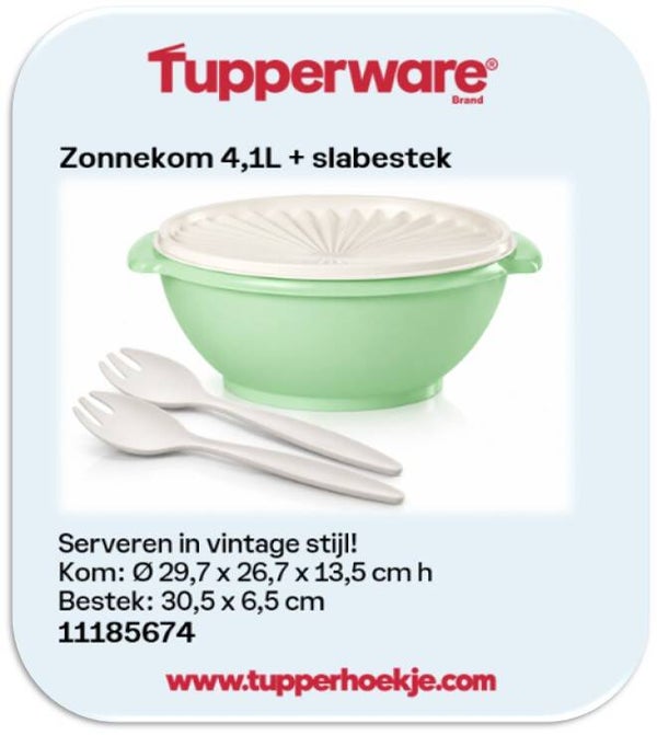 Zonnedoos 4,1L + slabestek