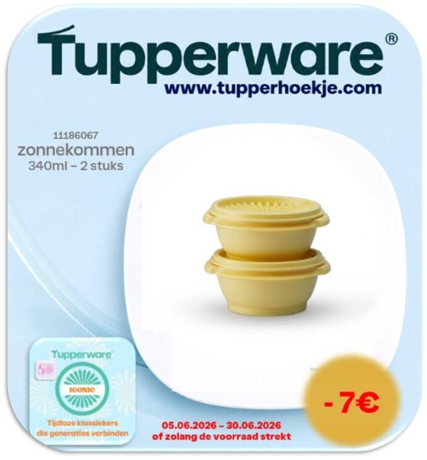 zonnekommen 340ml - 2 stuks