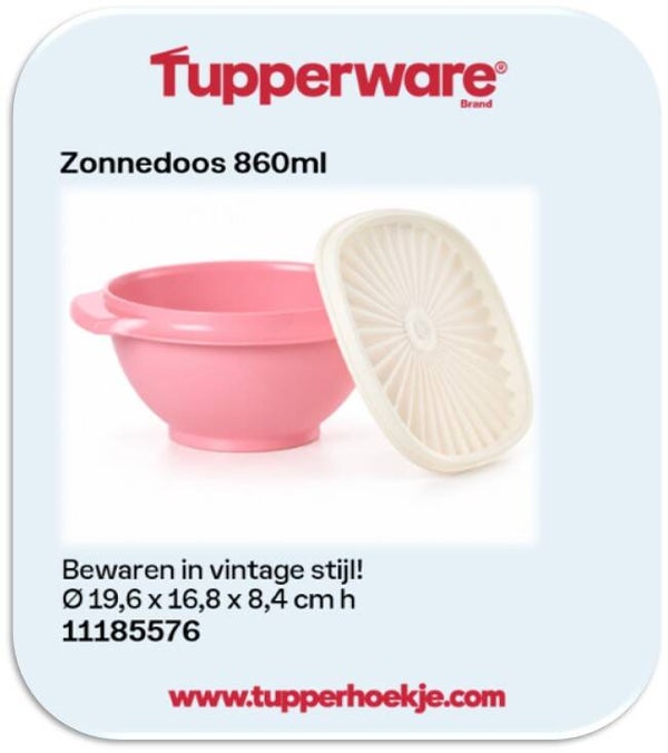Zonnedoos 860ml