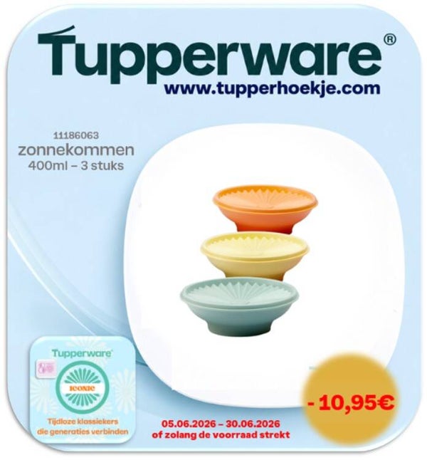 zonnekommen 400ml - 3 stuks