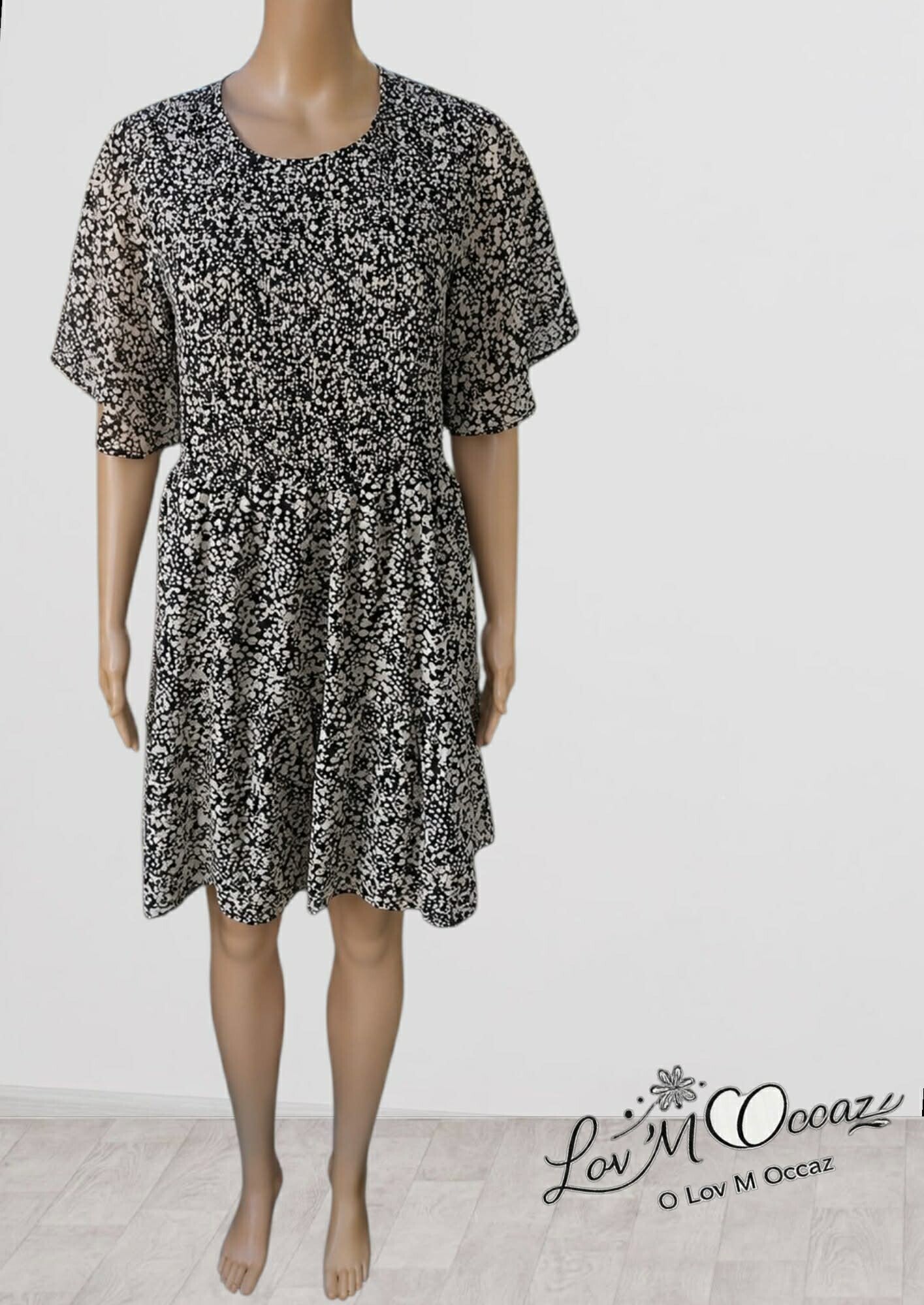 Robe Courte Fleurie "Esprit Bohème" – Gémo