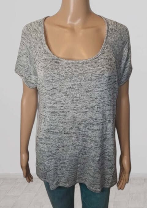 🌪 T-shirt "Urban Mist" Gris & Blanc