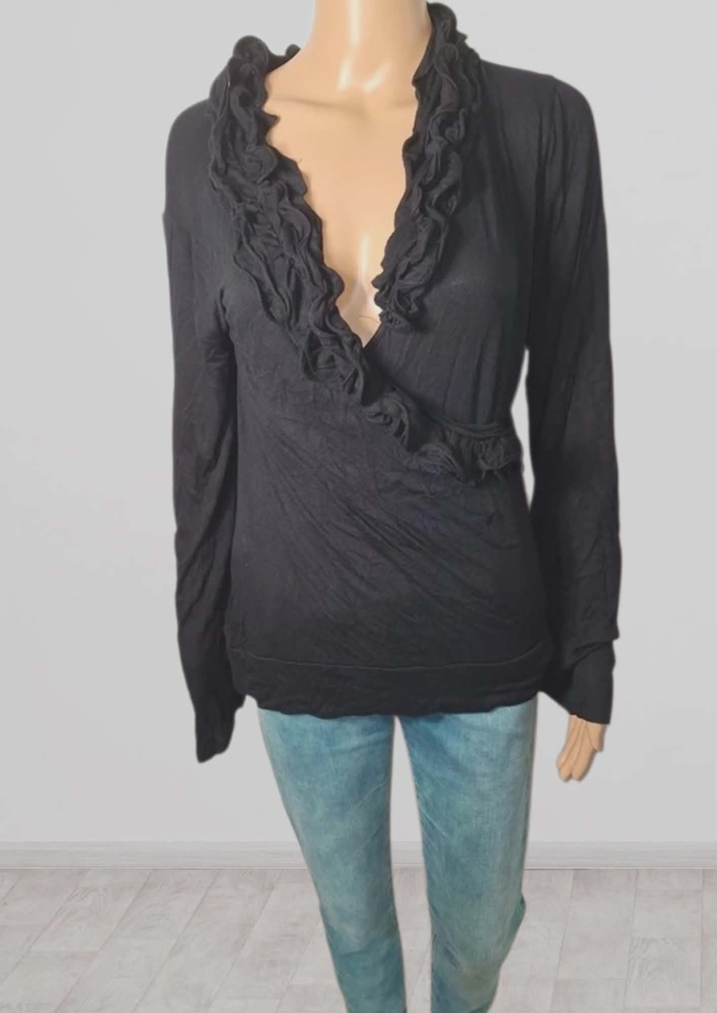 🖤 T-shirt Manches Longues "Seconde Peau" – Sisi Bella
