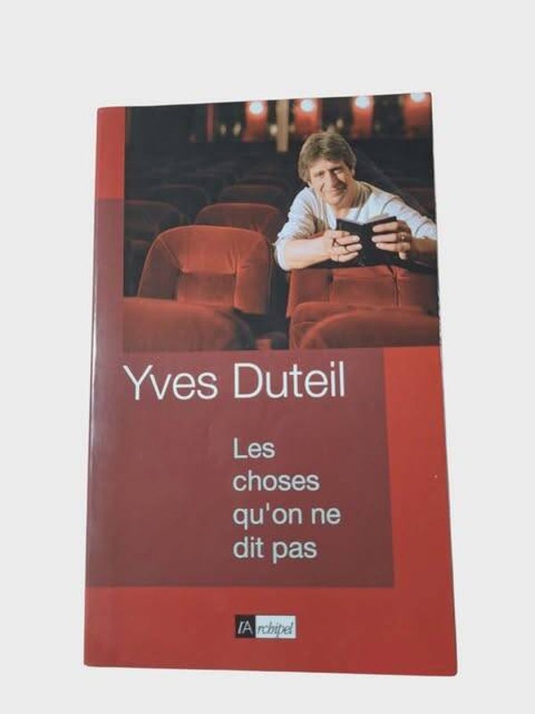 📖 Yves Duteil - Les choses qu'on ne dit pas (L'Archipel)