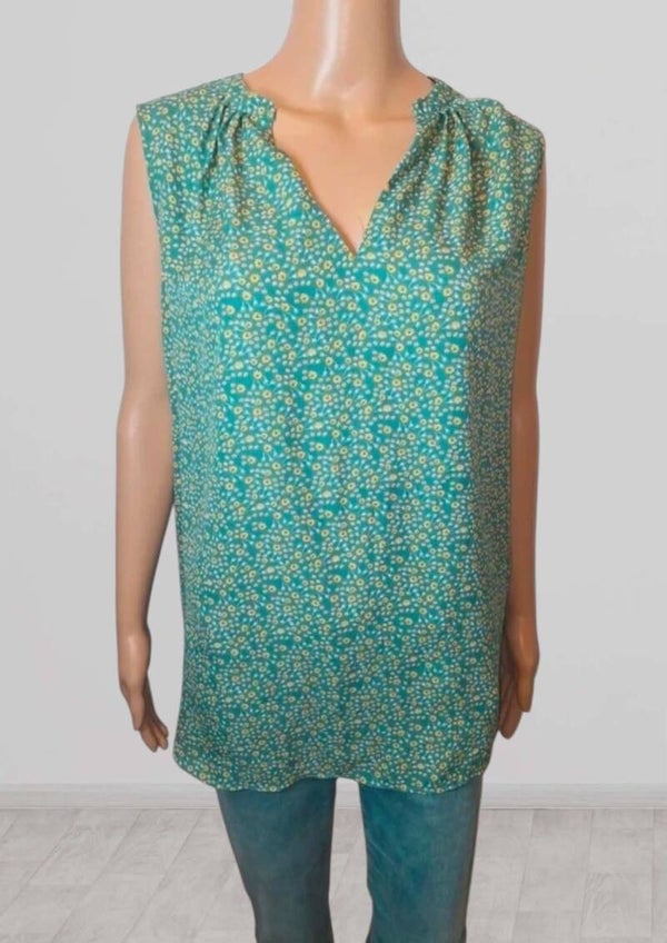 🌿 Blouse "Émeraude" Fluide