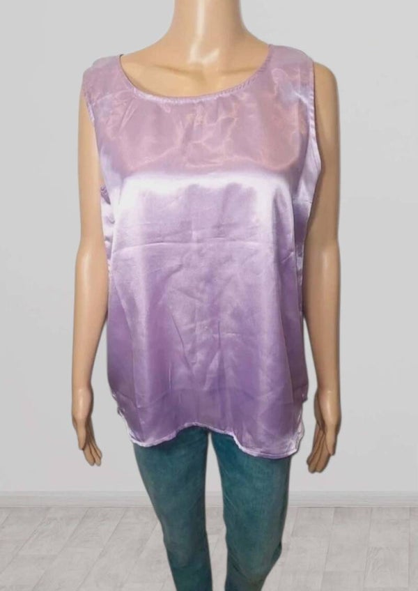 🍇 Débardeur Satiné "Lila Glow"