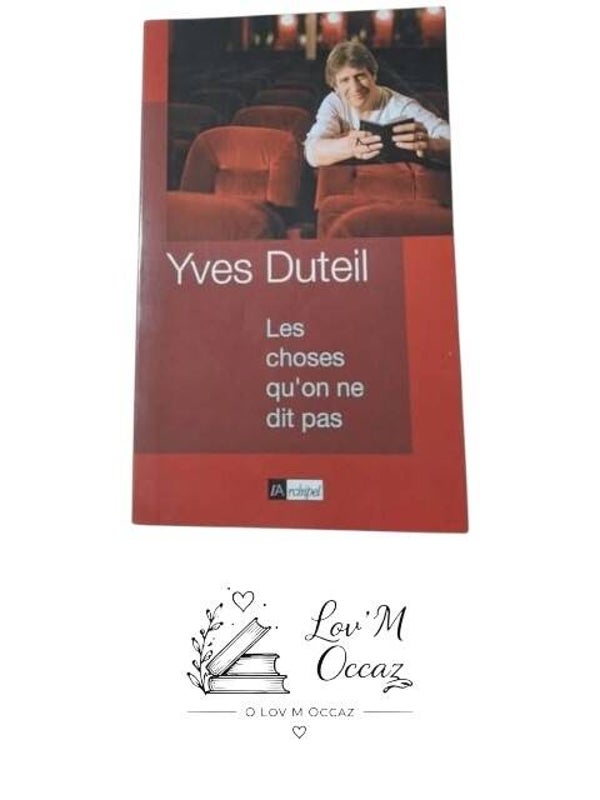 📖 Les choses qu’on ne dit pas – Yves Duteil