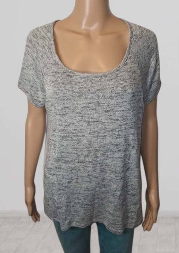 🌪 T-shirt "Urban Mist" Gris & Blanc
