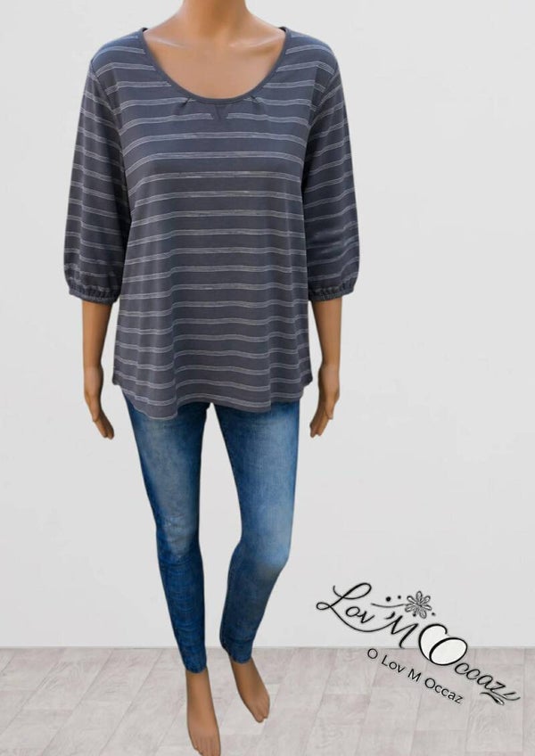 💙 Haut femme Maxi Blue bleu – Taille 50/52